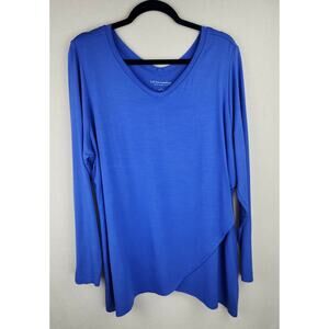 Soft Surroundings Tunic Top Womens 1X comfortable flouncy cozycore cabincore